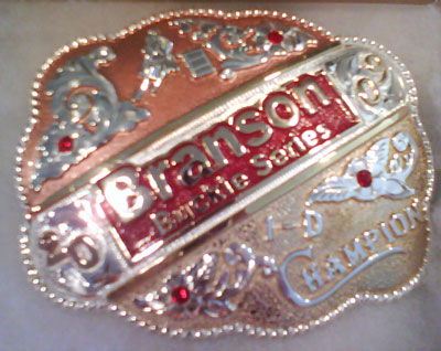 Branson Buckle Series Award